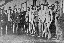 Falange Nacional, 1941. Provincia de Concepción. Con sólo estos militanes se fundó la Falange de Talcahuano!