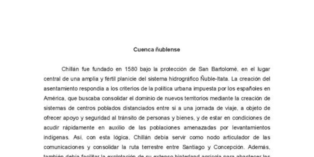 Cuenca ñublense