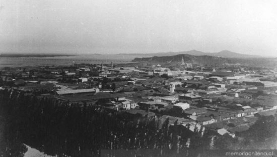 Panorámica de la ciudad de Concepción, 1906