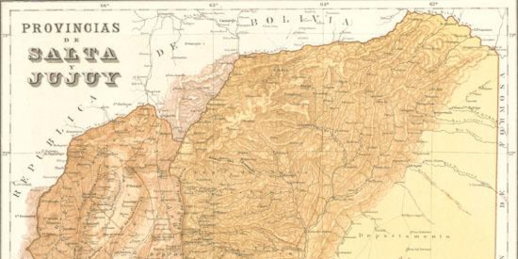 Provincias de Salta y Jujuy, 1886