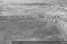 Almacenes del puerto de Arica, hacia 1900