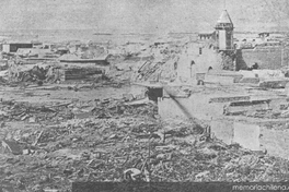 Arica después del terremoto de 1868