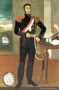 Óleo de José de San Martín, 1822