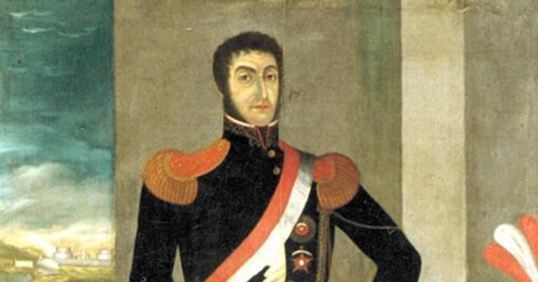 Óleo de José de San Martín, 1822