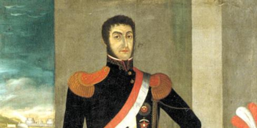 Óleo de José de San Martín, 1822