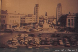 Valparaíso, vista desde los cerros, hacia 1950