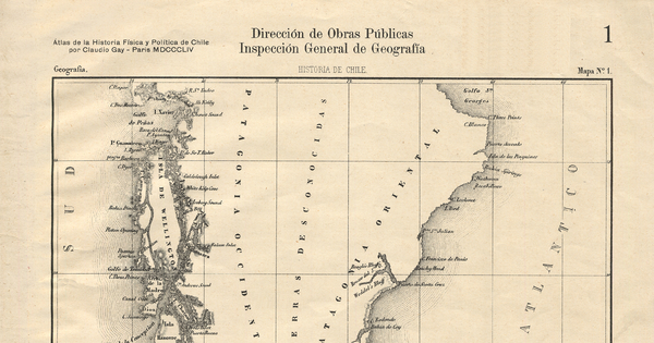 Estrecho de Magallanes, 1922