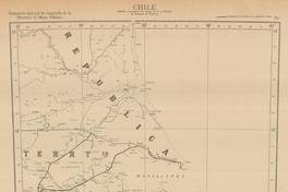 Mapa de Magallanes, 1925