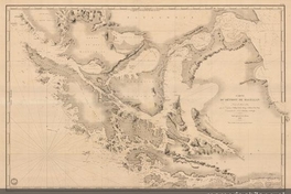 Carte du Détroit de Magellan, 1838