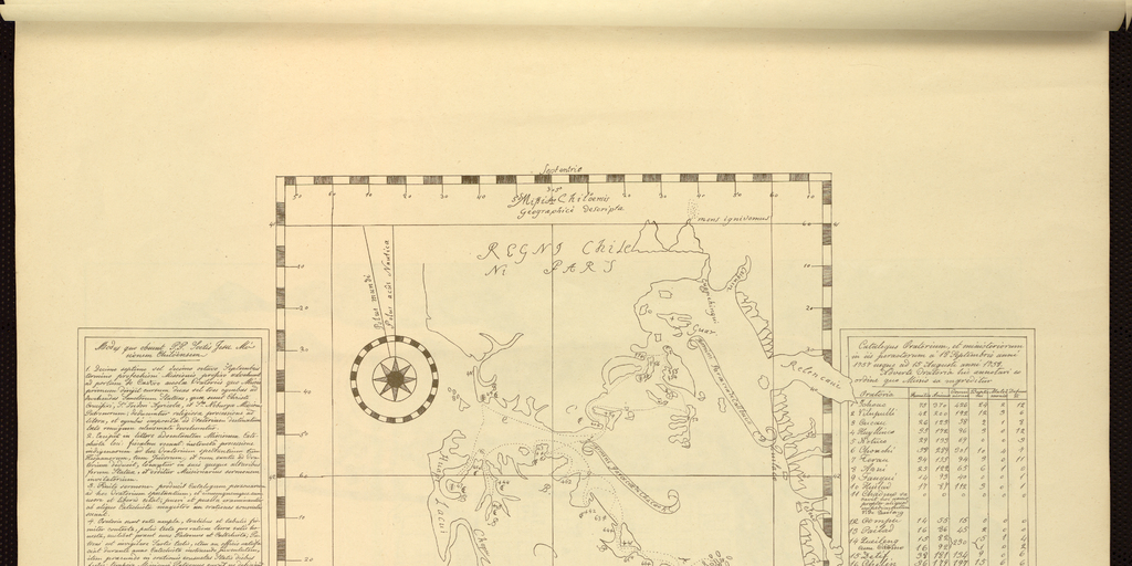 Missio Chiloensis Geographice Descripta, siglo XVIII