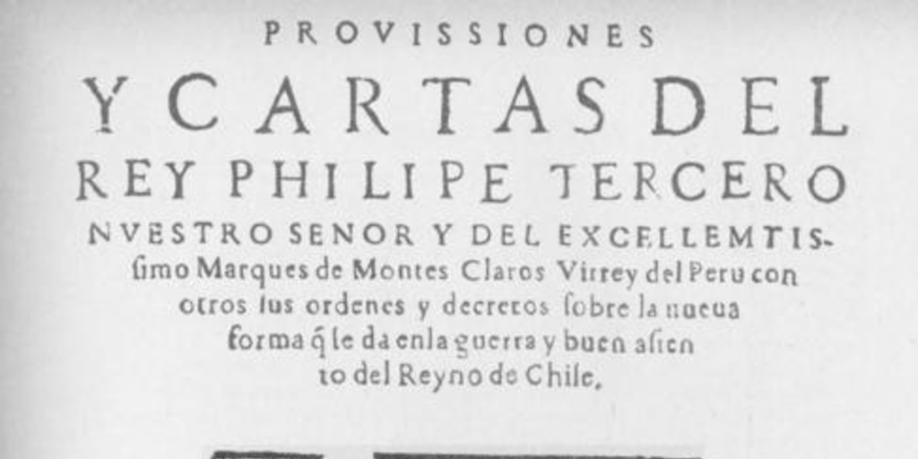 Provissiones y cartas del Rey Philipe Tercero ..., 1612