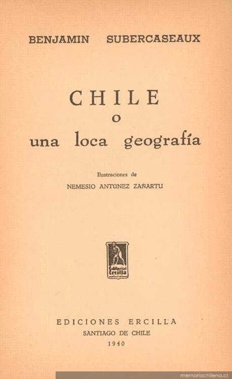 Chile, o, Una loca geografía