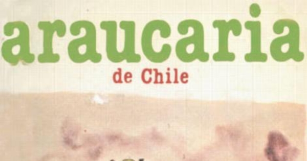 Araucaria de Chile, Nº 30, 1985