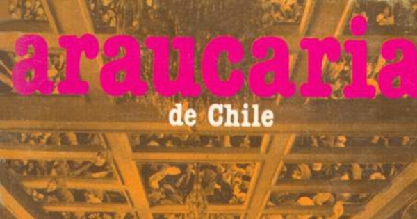 Araucaria de Chile, n° 45, 1989