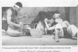 Un vuelo interrumpido : grupo Raíces adaptó novela chilena