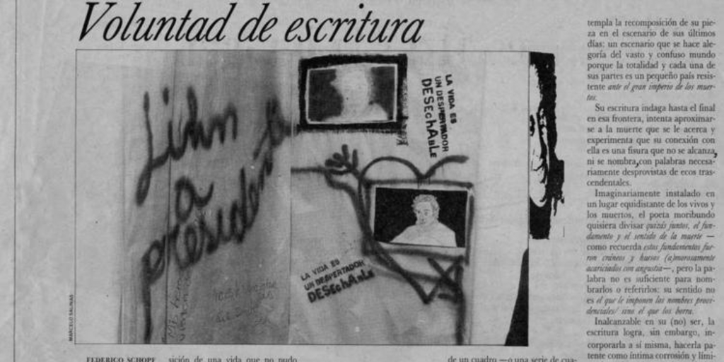Voluntad de escritura