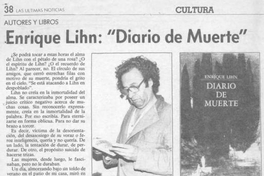 Enrique Lihn, Diario de muerte