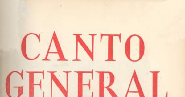 Canto general
