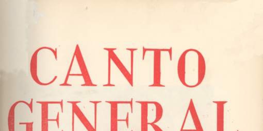 Canto general