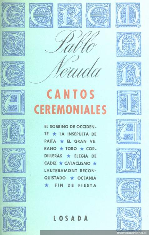 Cantos ceremoniales