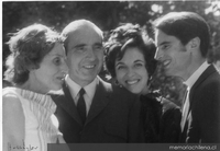 Familia Müller Turina : Pepita Turina, Oreste Plath, Karen Plath Müller Turina y Carol Plath Müller Turina