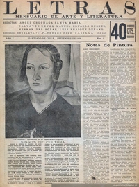 Letras no.5, septiembre 1928