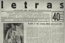 Letras no. 12, julio 1929