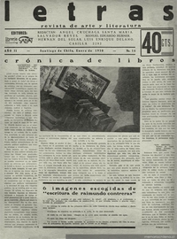 Letras no. 16, enero de 1930