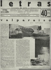 Letras no. 17, febrero de 1930