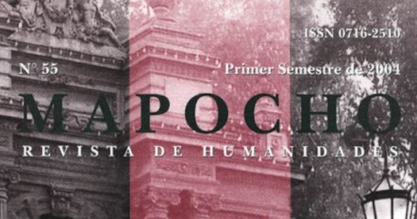 Mapocho : n° 55, Primer semestre, 2004