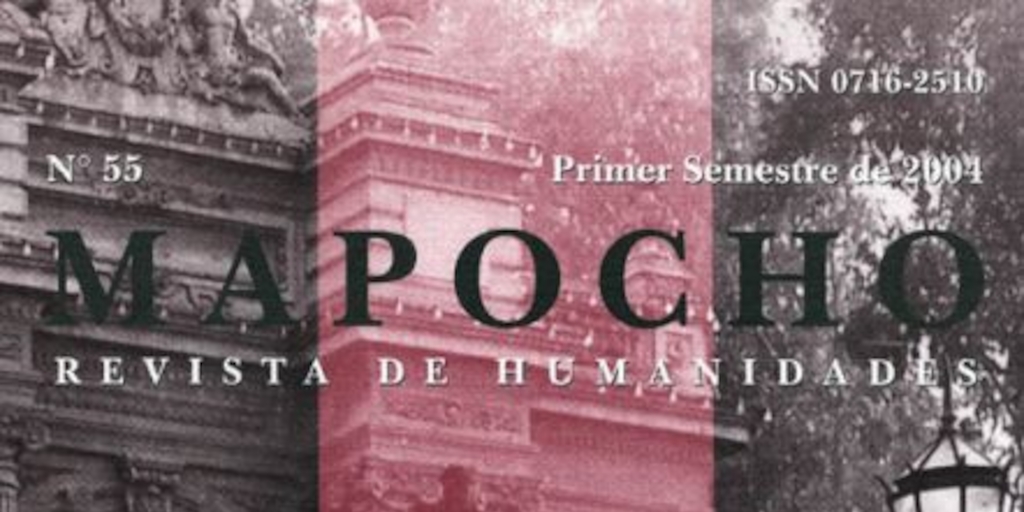 Mapocho : n° 55, Primer semestre, 2004