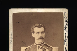 Rafael Zorraindo, Segundo Jefe del Regimiento Atacama, ca. 1880