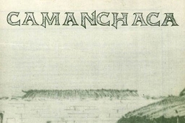 Camanchaca : revista ocasional, n° 8, verano-otoño de 1988