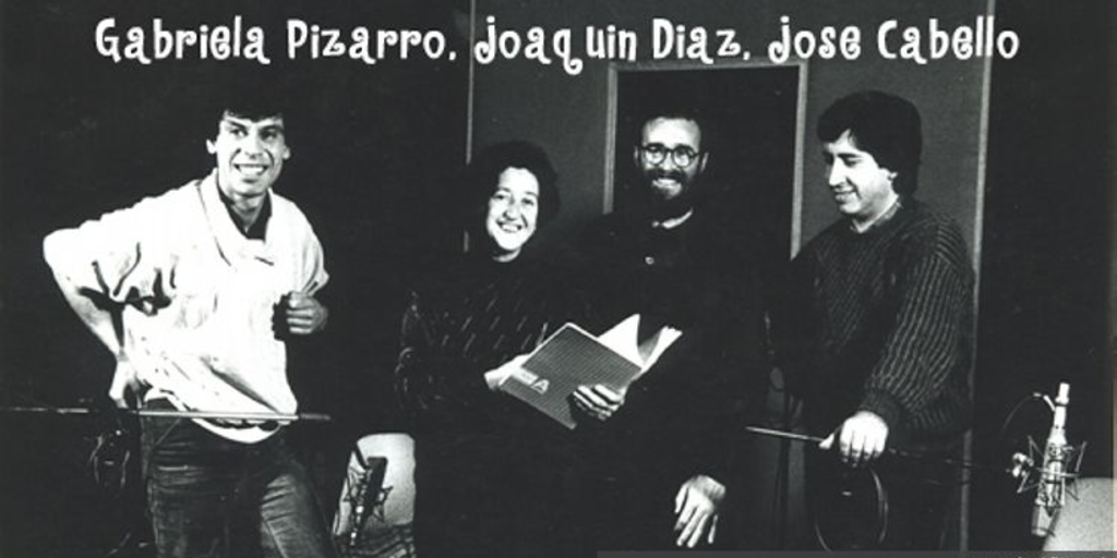 Gabriela Pizarro, Joaquín Díaz, José Cabello