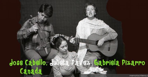 José Cabello, Julieta Pavez, Gabriela Pizarro, Canada, ca. 1987