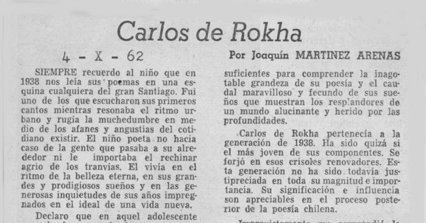 Carlos de Rokha