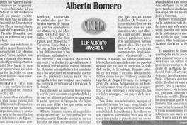 Alberto Romero : viñeta