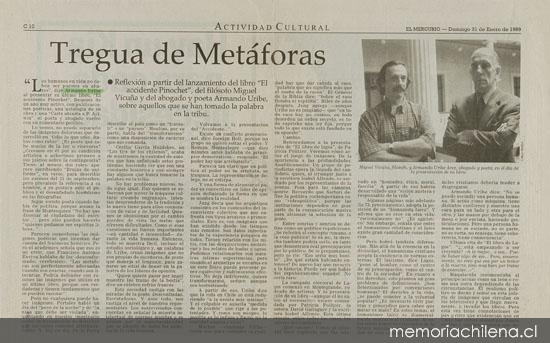 Tregua de metáforas