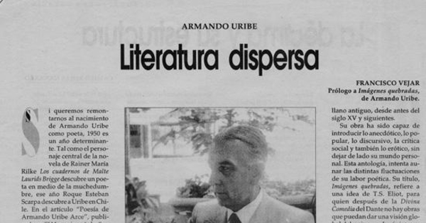 Literatura dispersa