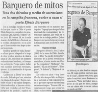 Barquero de mitos