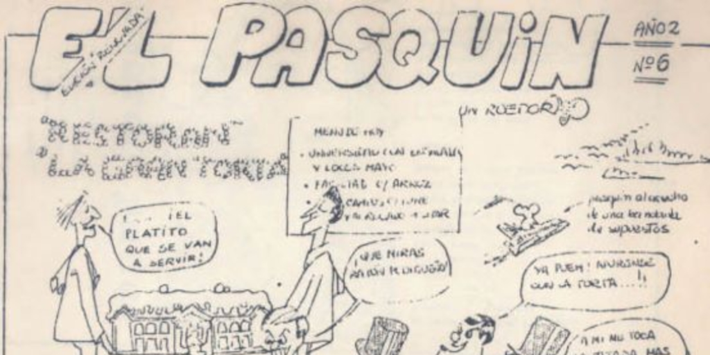 El Pasquín : año 2, nº 6