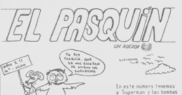 El Pasquín : año 2, nº 8