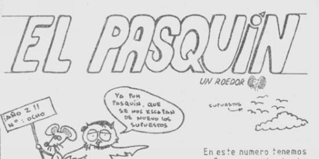 El Pasquín : año 2, nº 8