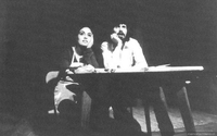 "Adivina la comedia", del Grupo Teniente Bello, en el Festival de Música y Teatro Universitario, 1981