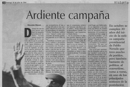 Ardiente campaña