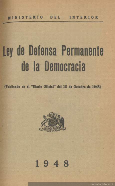 Ley de Defensa Permanente de la Democracia