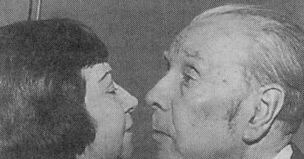 María Luisa Bombal y Jorge Luis Borges, hacia 1933