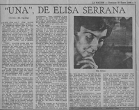 Una, de Elisa Serrana