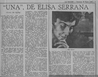 Una, de Elisa Serrana