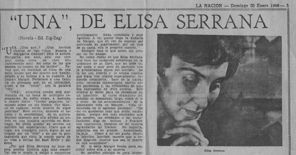 Una, de Elisa Serrana